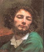 Courbet, Gustave Self-Portrait (Man with a Pipe) painting